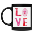 Кружка цветная UV-DTF