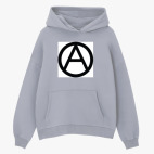 Толстовка худи оверсайз