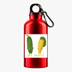 Металлическая бутылка 400 мл UV-DTF