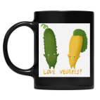 Кружка цветная UV-DTF