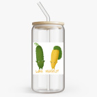 Банка с бамбуковой крышкой