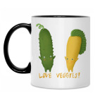 Кружка двухцветная