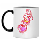 Кружка двухцветная