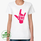 Женская футболка органик