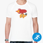 Мужская спортивная футболка