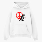 Толстовка худи оверсайз