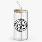 Банка с бамбуковой крышкой