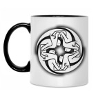 Кружка двухцветная