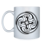 Кружка серебристая Kasabian