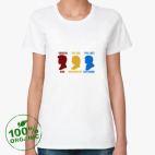 Женская футболка органик