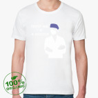 Мужская футболка органик