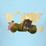 Пейзаж мотоцикла