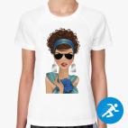 Женская спортивная футболка