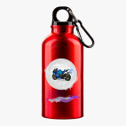 Металлическая бутылка 400 мл UV-DTF