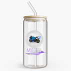 Банка с бамбуковой крышкой