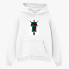 Толстовка худи оверсайз