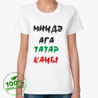 Женская футболка органик