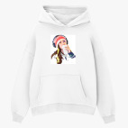 Толстовка худи оверсайз