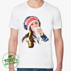 Мужская футболка органик