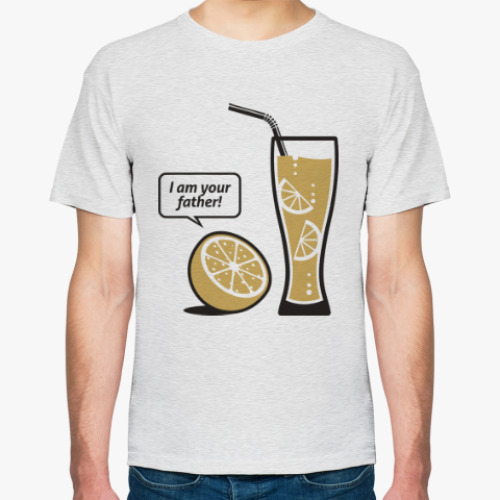 Футболка с принтом Я твой отец