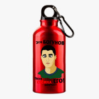 Металлическая бутылка 400 мл UV-DTF