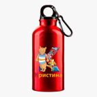 Металлическая бутылка 400 мл UV-DTF