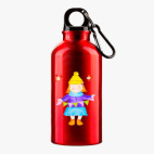 Металлическая бутылка 400 мл UV-DTF