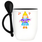 Кружка с ложкой