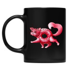 Кружка цветная UV-DTF