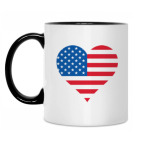 Кружка двухцветная