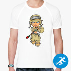 Мужская спортивная футболка