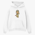 Толстовка худи оверсайз