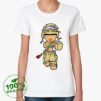 Женская футболка органик