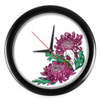 Хризантемы и череп