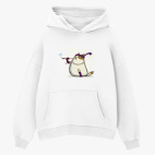 Толстовка худи оверсайз