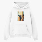 Толстовка худи оверсайз