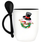 Кружка с ложкой