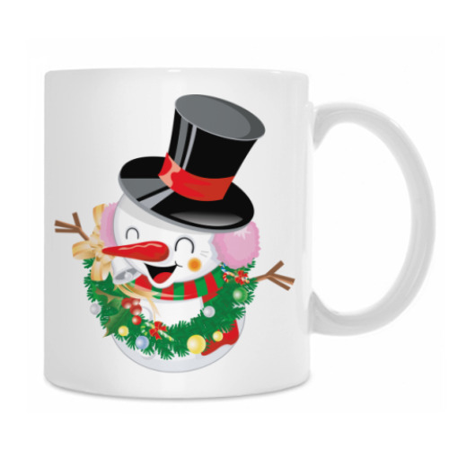 Кружка Снеговик