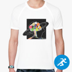 Мужская спортивная футболка