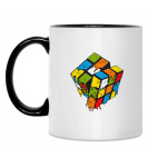 Кружка двухцветная