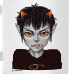 Каркат Вантас и тролли из Homestuck