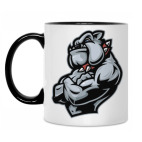 Кружка двухцветная