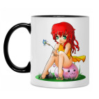 Кружка двухцветная