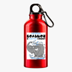 Металлическая бутылка 400 мл UV-DTF