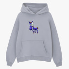 Толстовка худи оверсайз