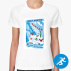 Женская спортивная футболка