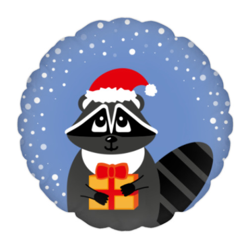 Подушка Подарочек от енота