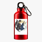 Металлическая бутылка 400 мл UV-DTF