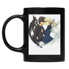 Кружка цветная UV-DTF