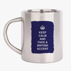 Кружка металлическая